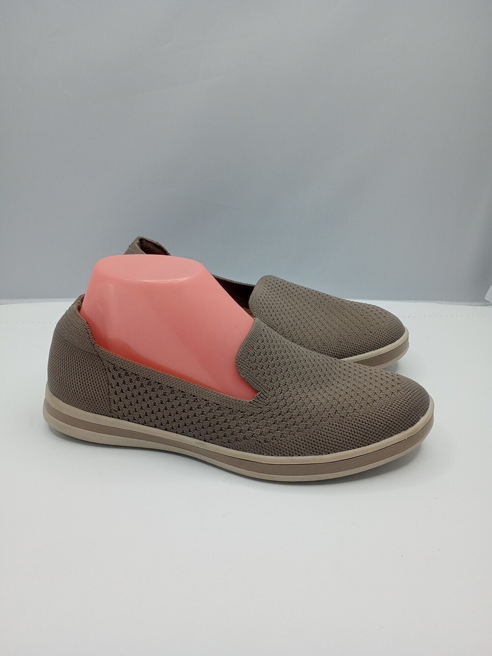 Earth Origins Women's Knit Slip-Ons Berit Charcoal Size 7 Comfortable Shoes